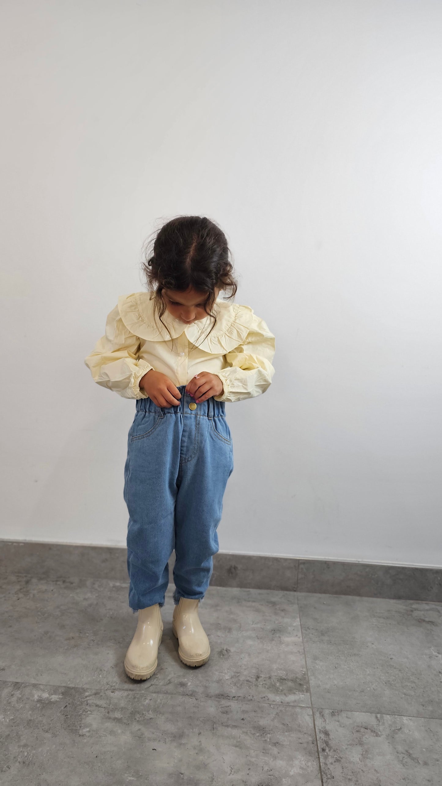 Soft collared blouse