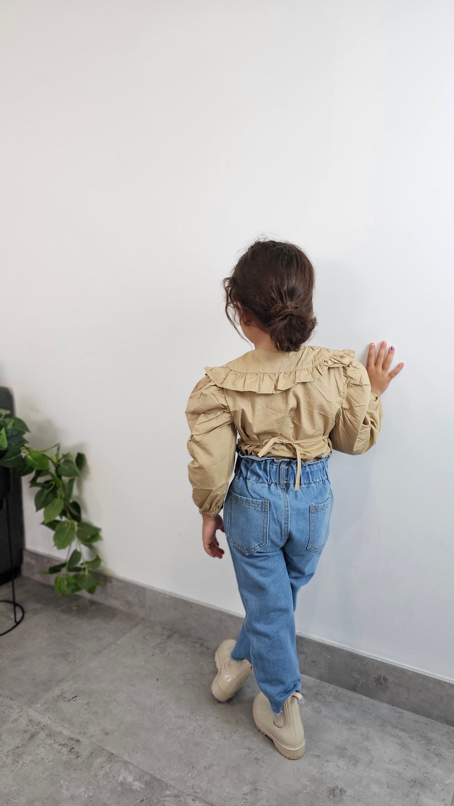 Soft collared blouse