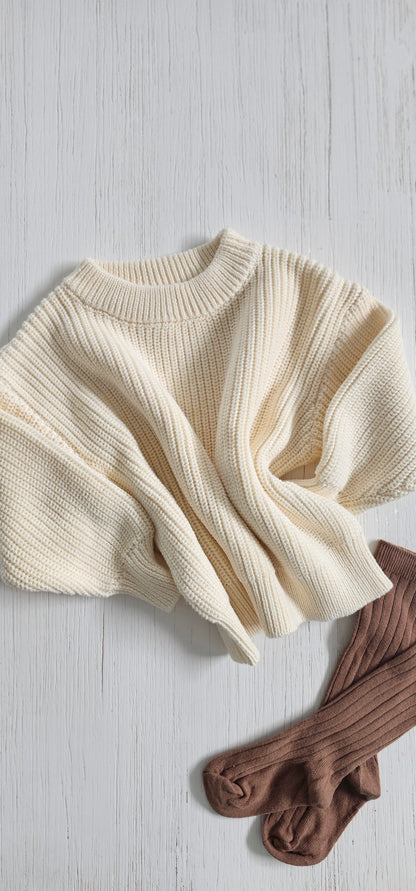 Knitted sweater - Ivory