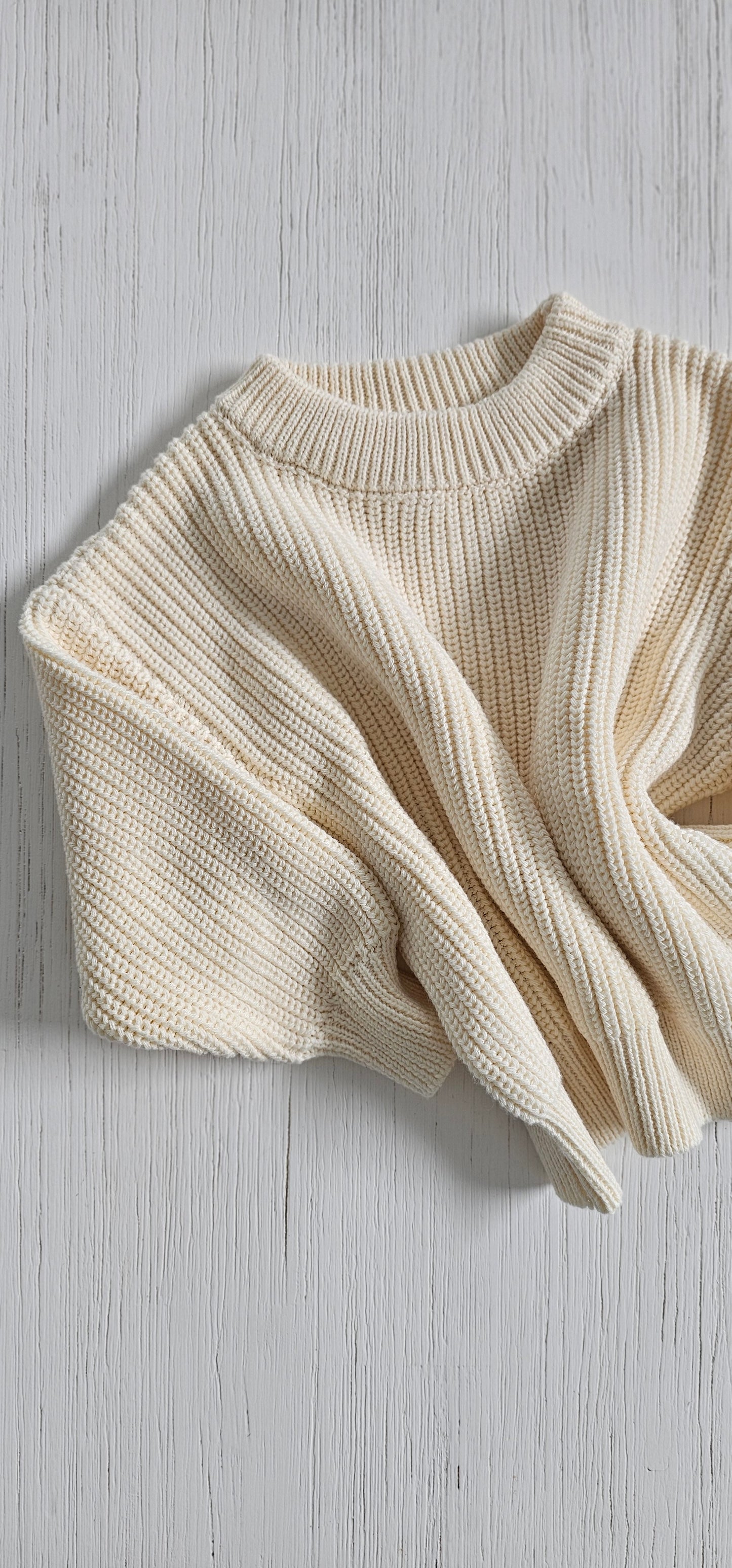 Knitted sweater - Ivory