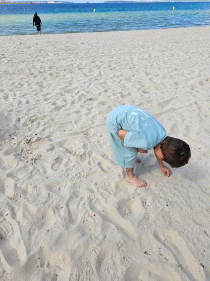 Next Generation T-shirt & Shorts set - sky blue