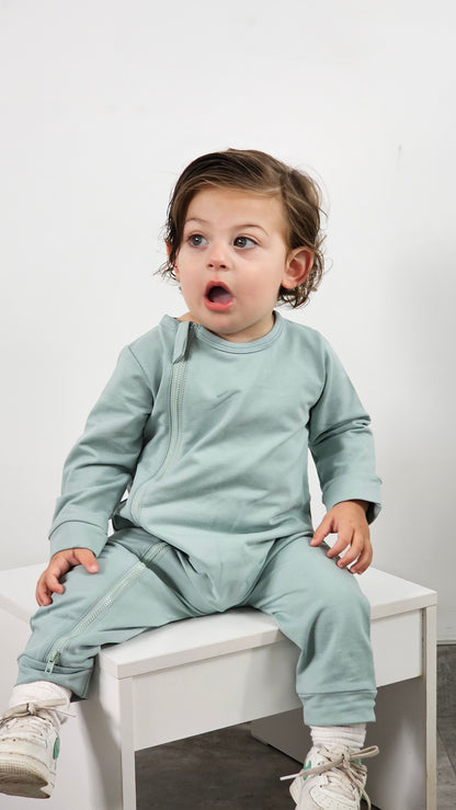 Next generation baby zippy suit sky blue