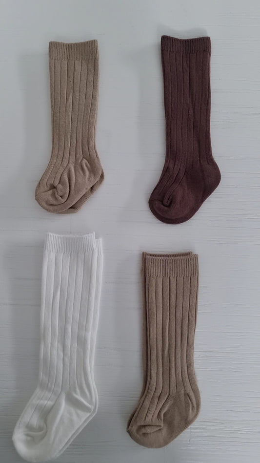 Ribbed socks